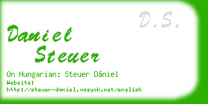 daniel steuer business card